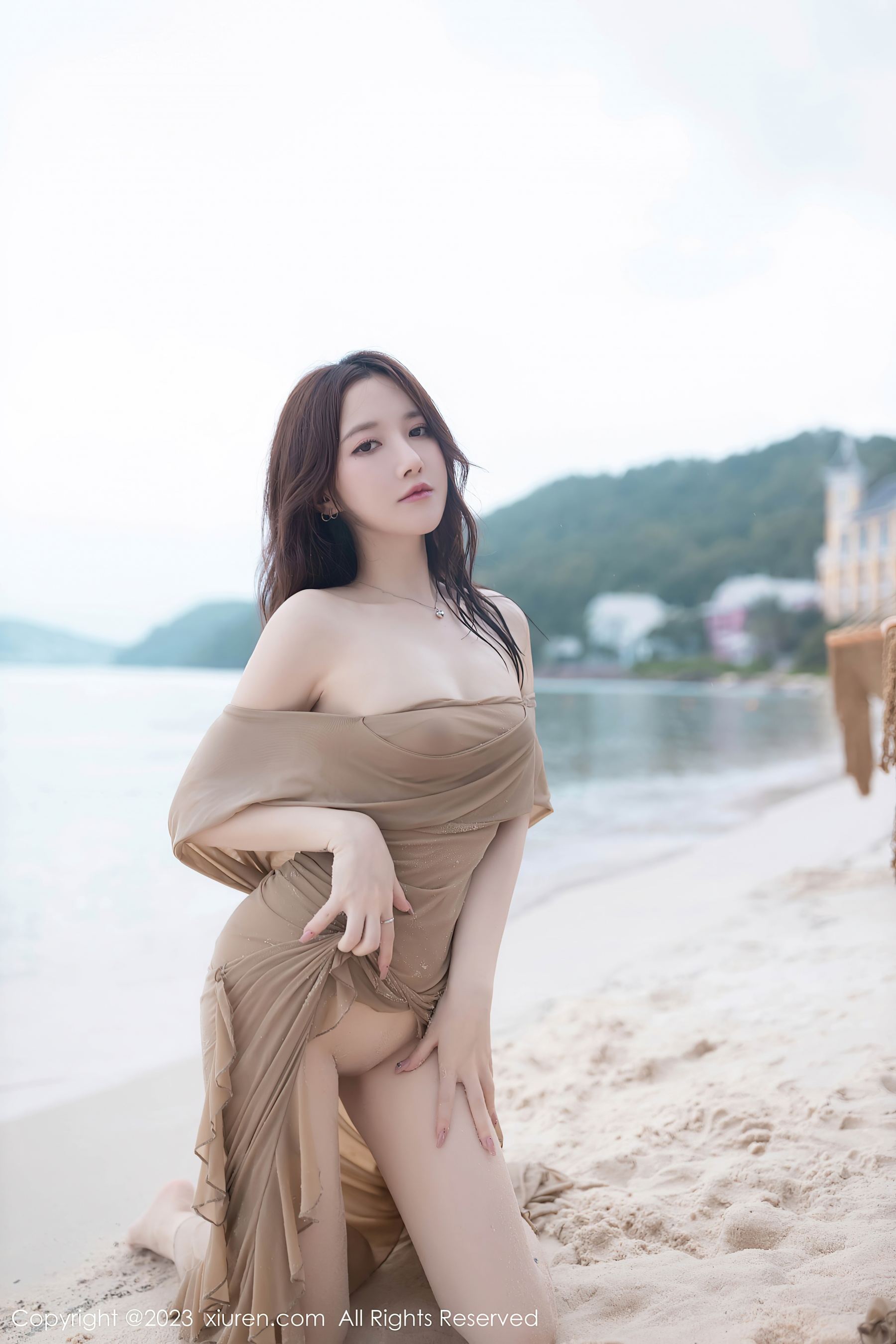 [XiuRen秀人网] No.7288 鱼子酱Fish 沙滩美腿·合集-妙妙屋