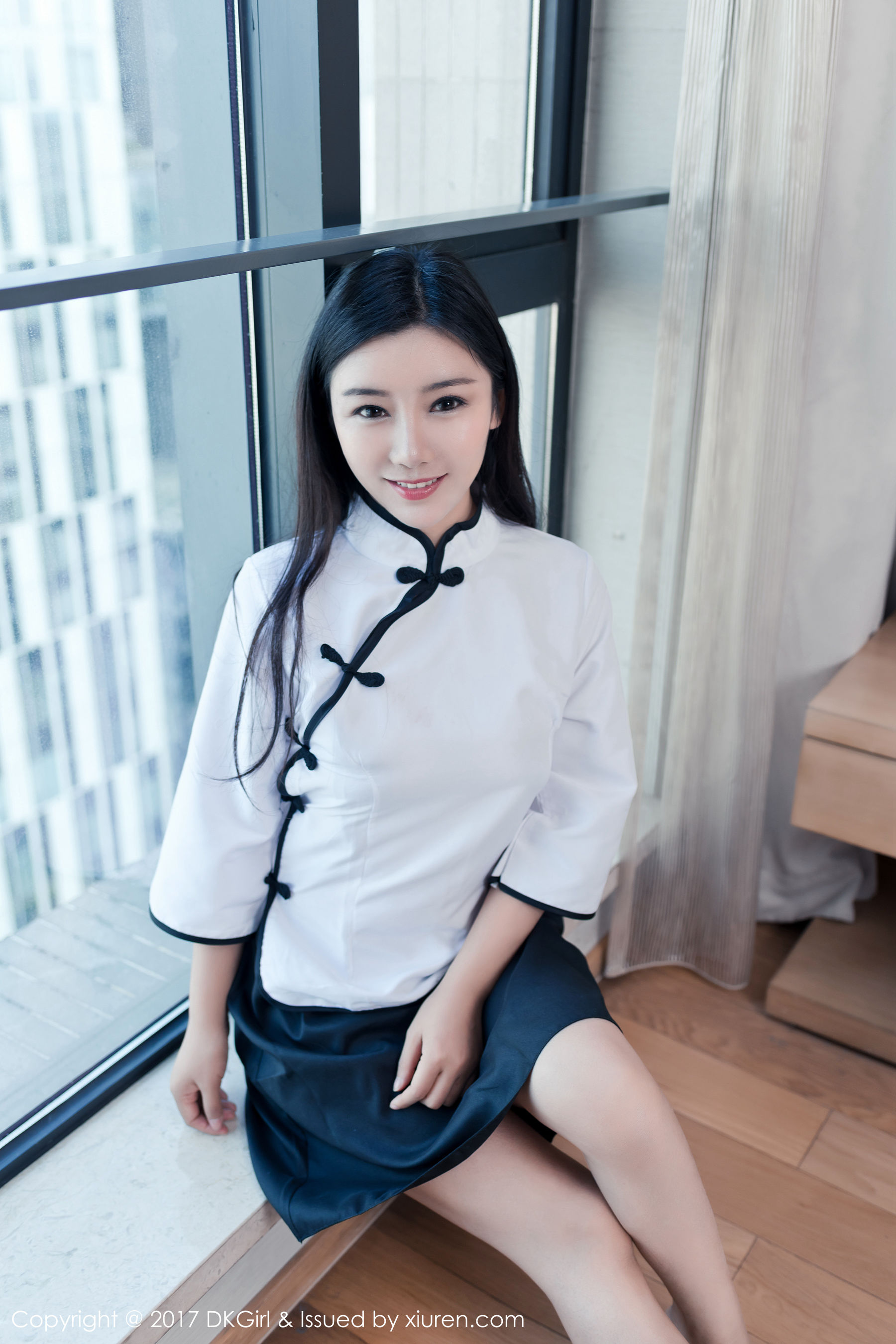 媛美人《甜美佳人，丰乳肥臀，真空演绎民国风》 [御女郎DKGirl] Vol.052·合集-妙妙屋