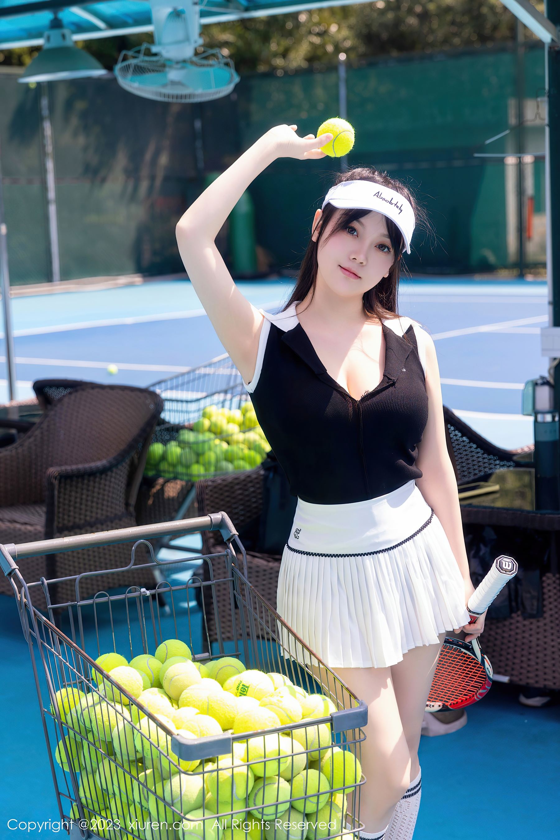 [XiuRen秀人网] No.7467 豆瓣酱 网球美臀·合集-妙妙屋