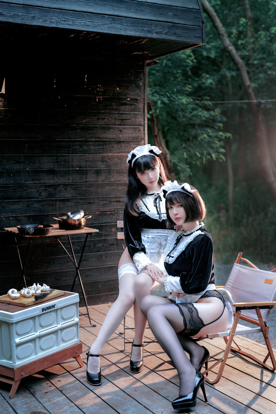 面饼仙儿-No.135 – 女仆姐妹 (&半半子BANBANKO) [74P]·合集-妙妙屋