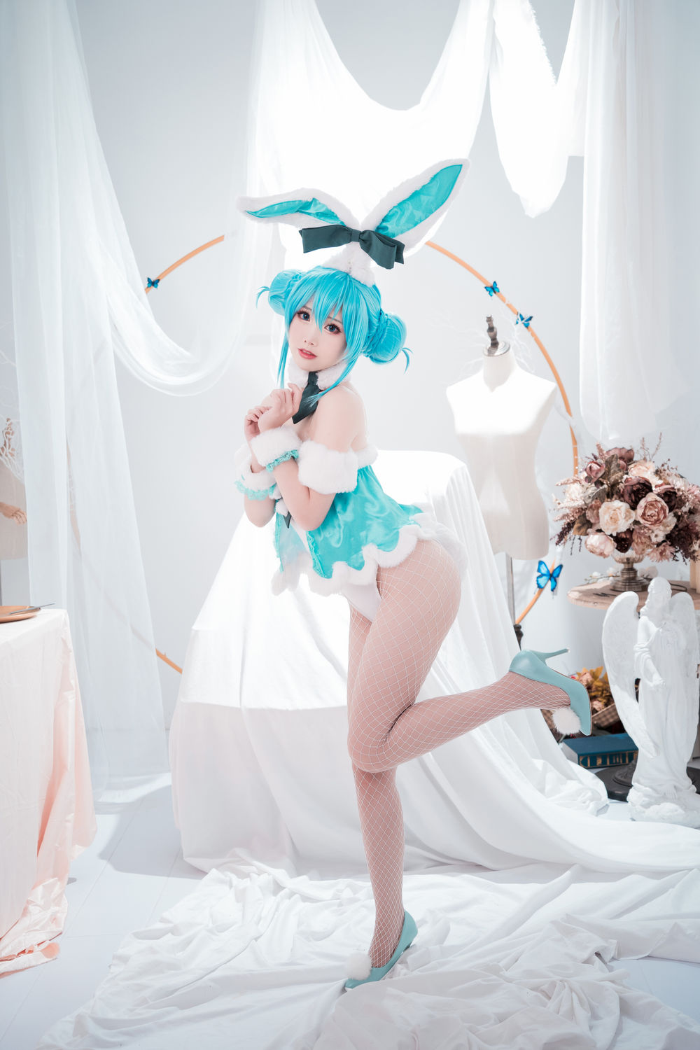 面饼仙儿-No.091-初音兔女郎 [17P]·合集-妙妙屋