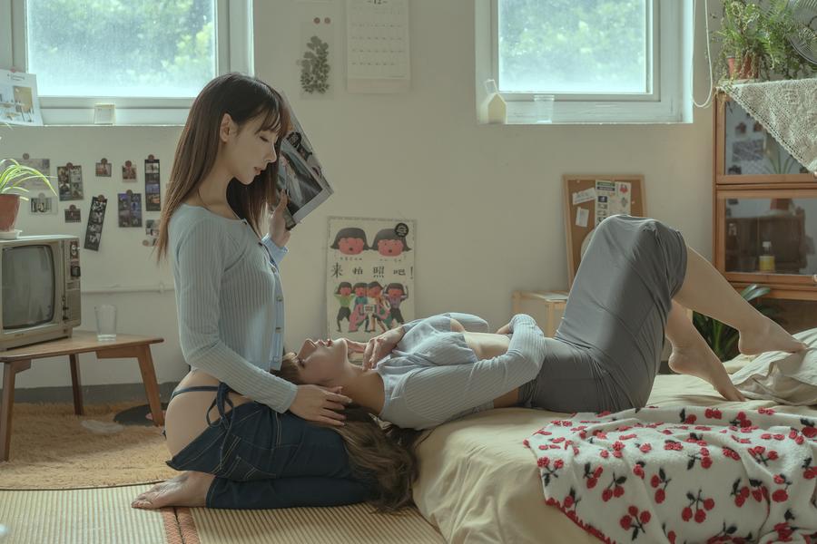 云溪溪-No.036-奶桃 N42日系百合 [60P 1V]·合集-妙妙屋