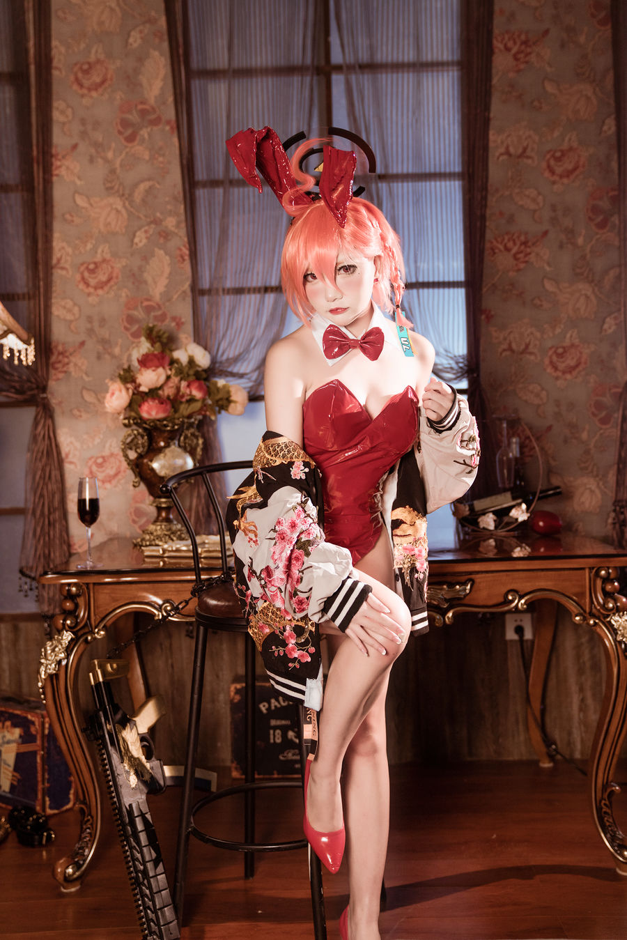 是一只熊仔吗-No.012-Blue Archive Neru Mikamo Bunny 碧蓝档案 美甘宁瑠 [35P]·合集-妙妙屋