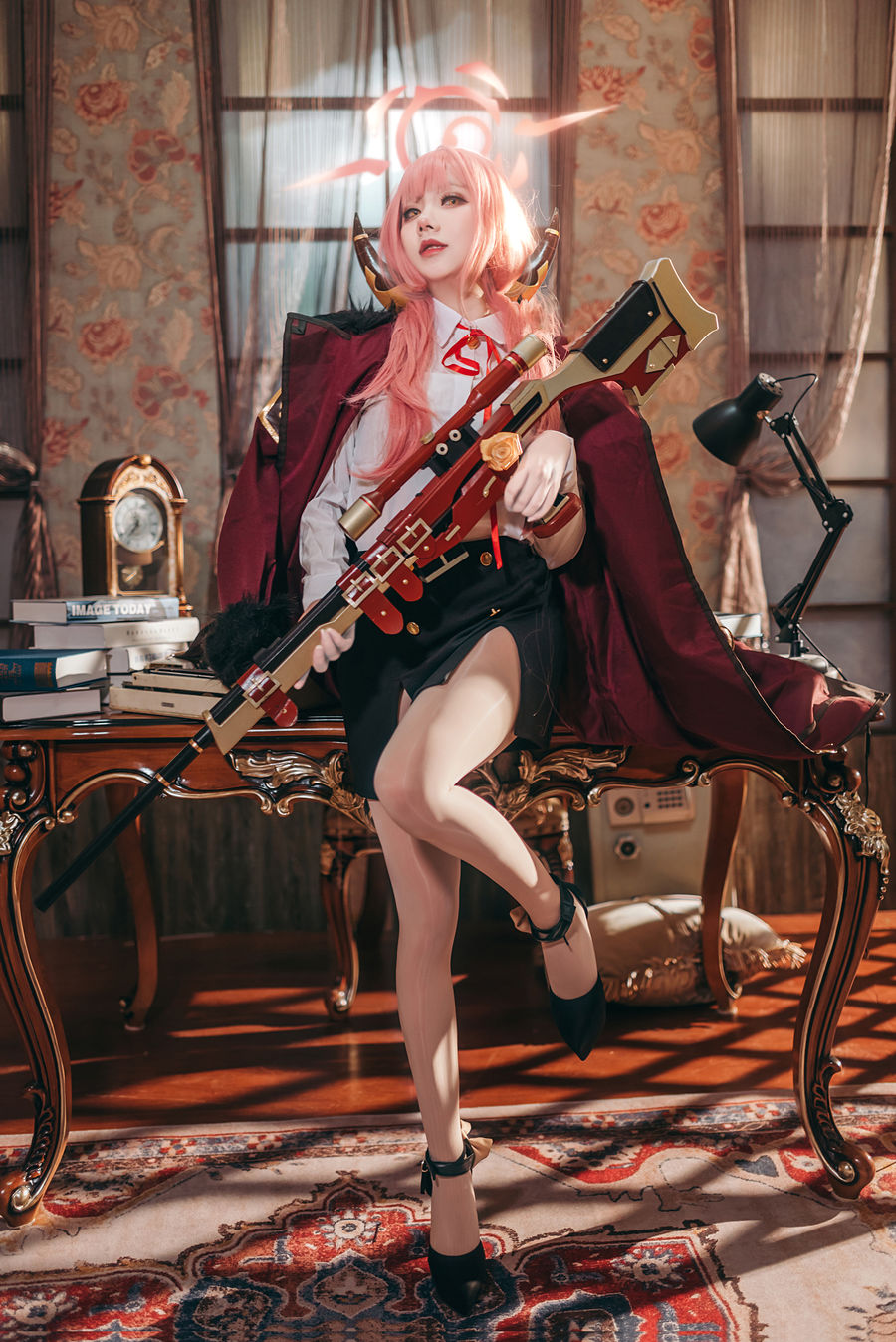 是一只熊仔吗-No.011-Blue Archive Aru Rikuhachima 碧蓝档案 陸八魔爱瑠 [20P]·合集-妙妙屋