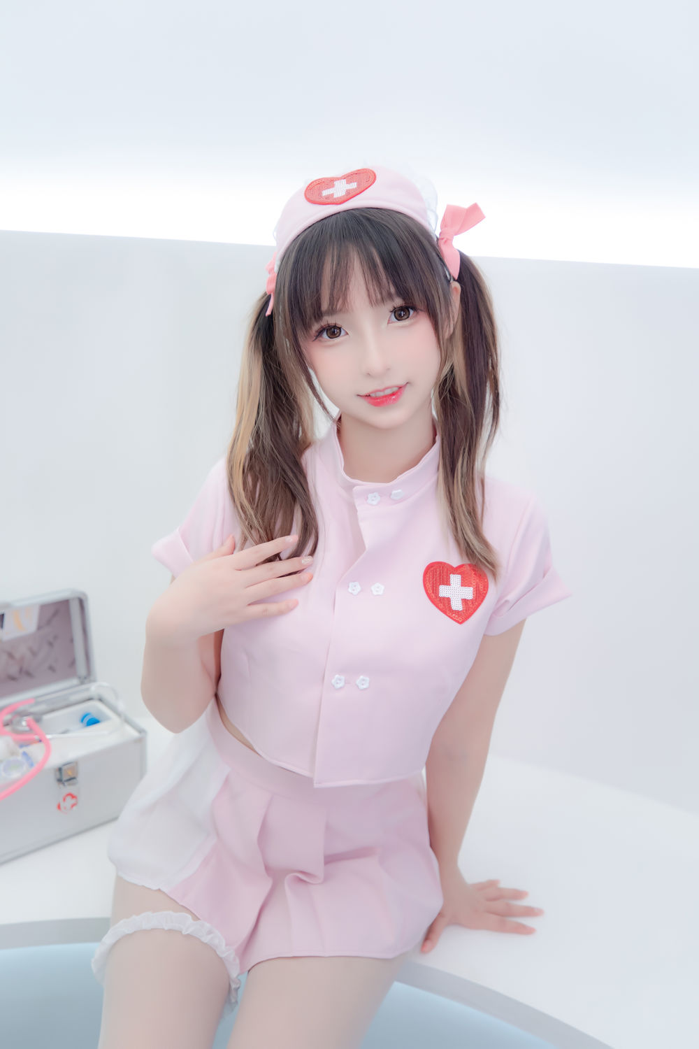神楽坂真冬-No.076-白丝护士《心身バランス》 [150P 2V]·合集-妙妙屋