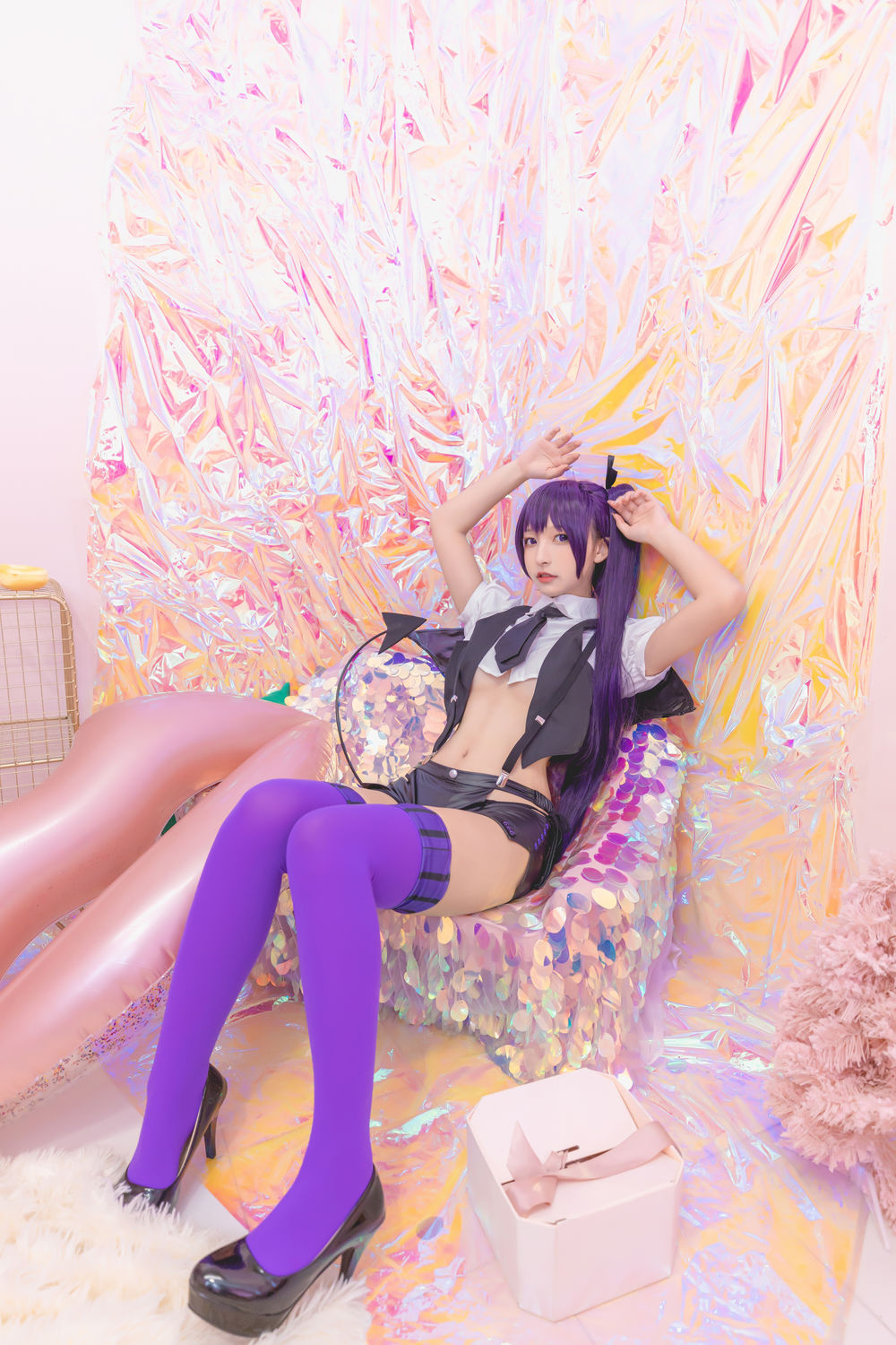 神楽坂真冬-No.057-《色の香り》黛玉&小恶魔 [150P 3V]·合集-妙妙屋