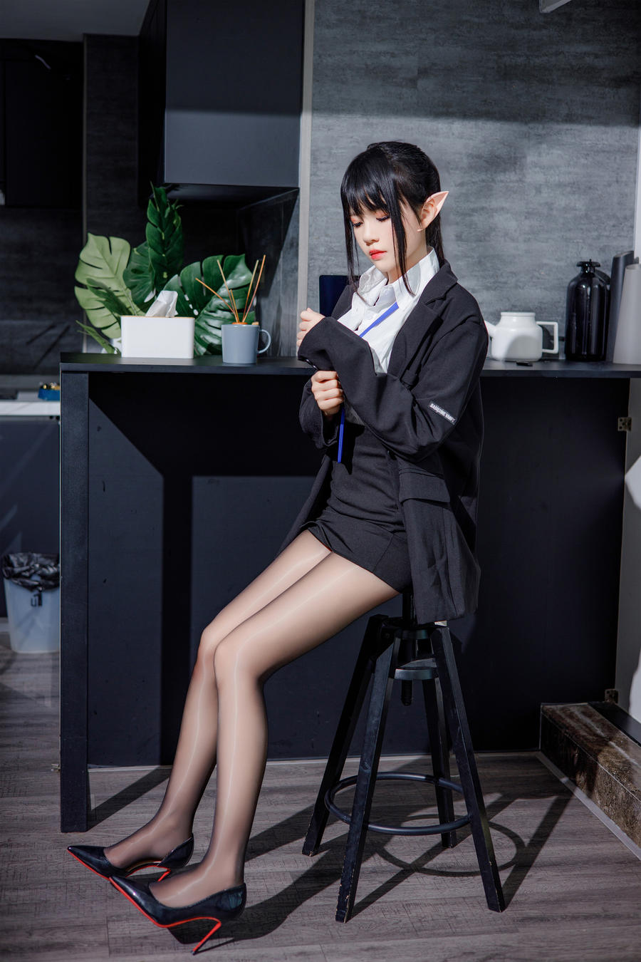 桜桃喵-No.222 – 精灵OL [46P]·合集-妙妙屋