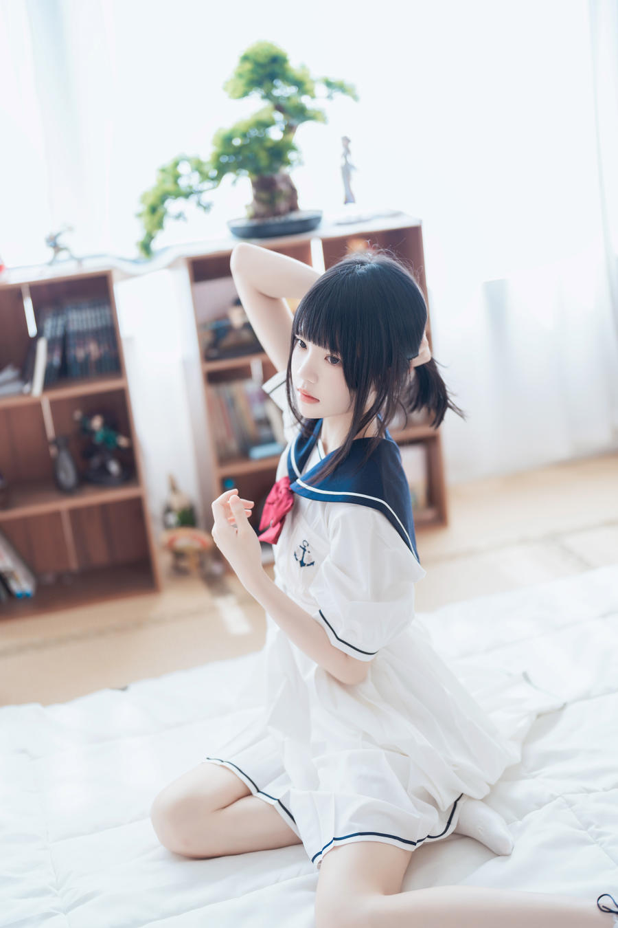桜桃喵-No.185-盛夏制服 [39P]·合集-妙妙屋