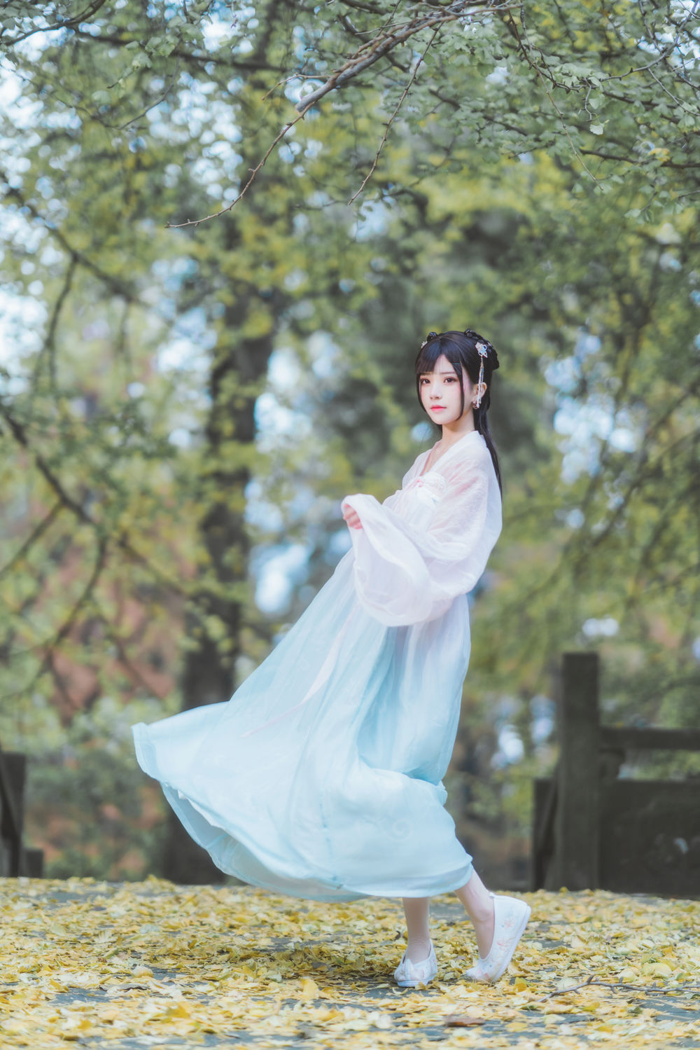 桜桃喵-汉服银杏 [10P]·合集-妙妙屋