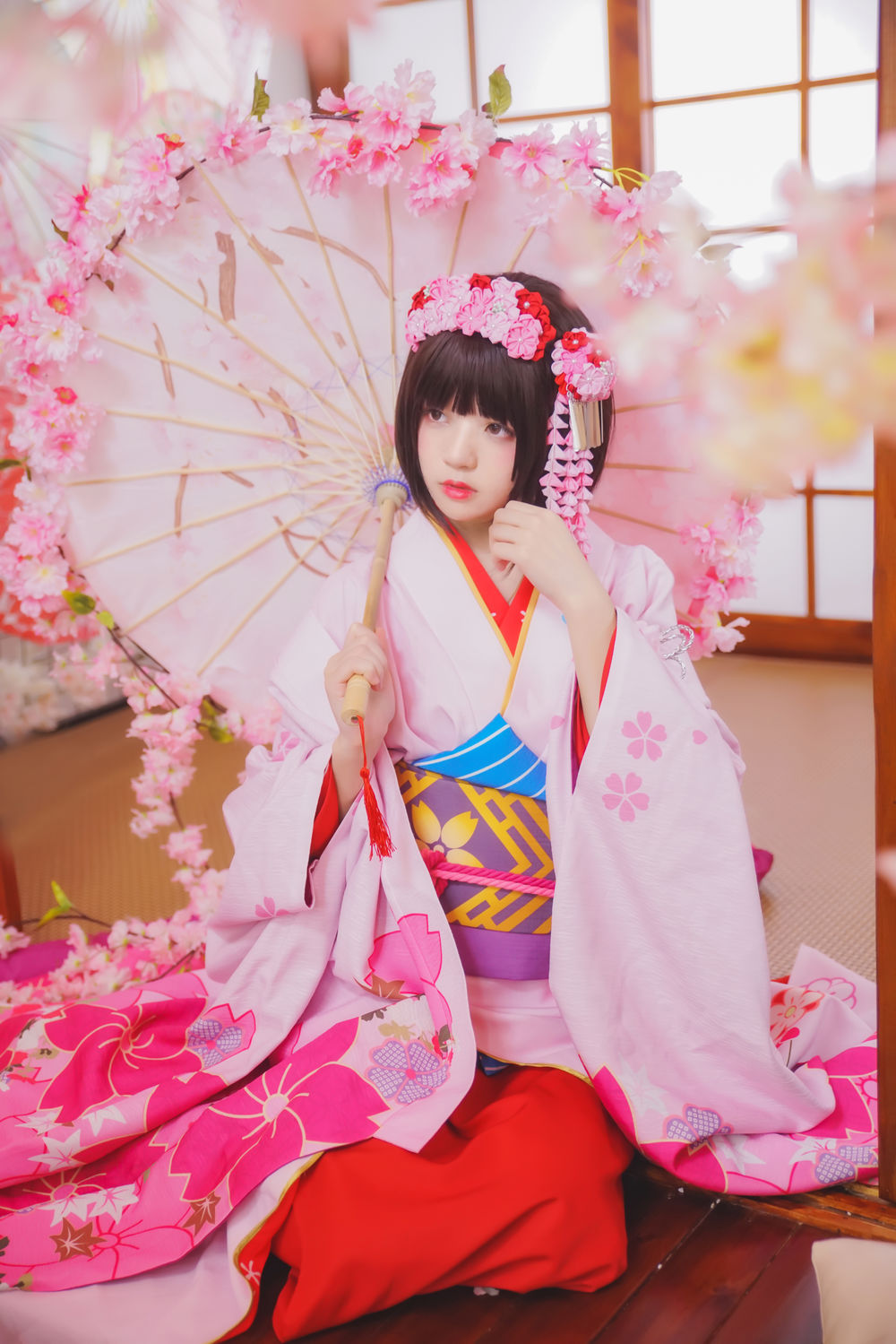 桜桃喵-No.034-加藤惠 和服 [23P]·合集-妙妙屋