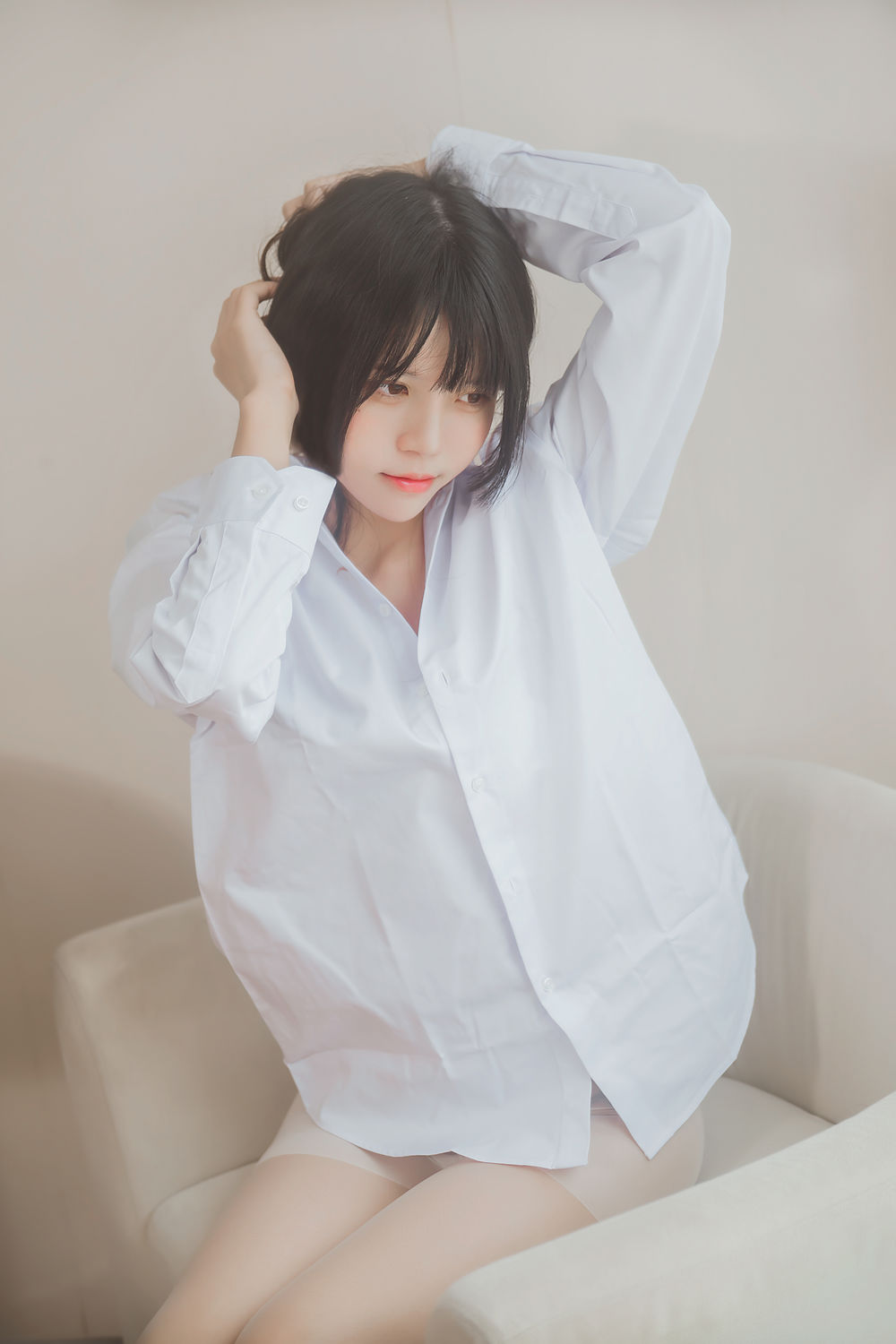 桜桃喵-No.007-白衬衫散发 [49P]·合集-妙妙屋
