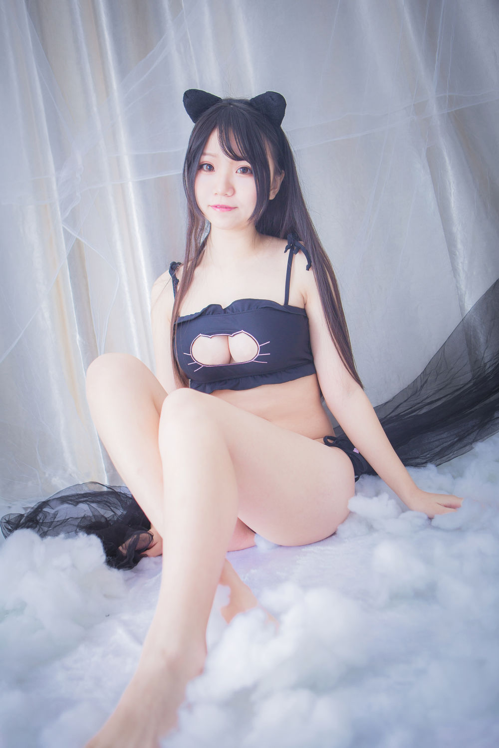 Yoko宅夏-No.015-猫咪内衣 [13P]·合集-妙妙屋