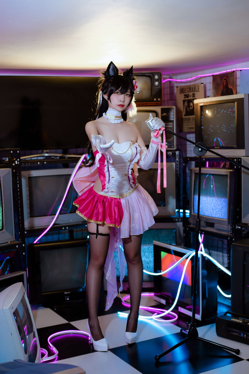 二佐Nisa-碧蓝爱宕打歌服 [14P]·合集-妙妙屋