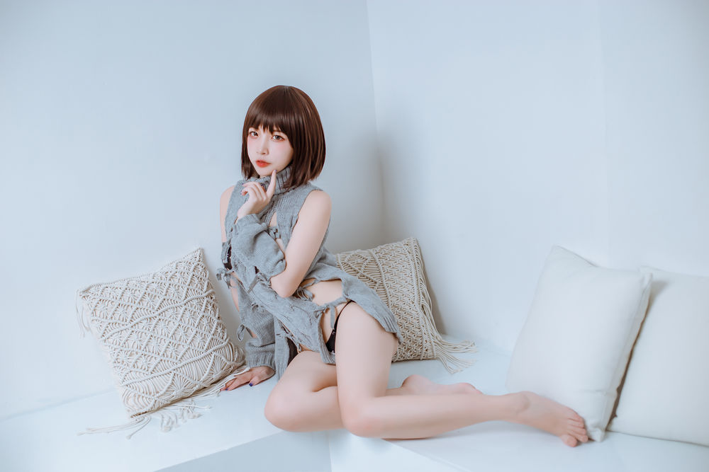 二佐Nisa-No.075-2020私房洞洞毛衣 [66P 2V]·合集-妙妙屋