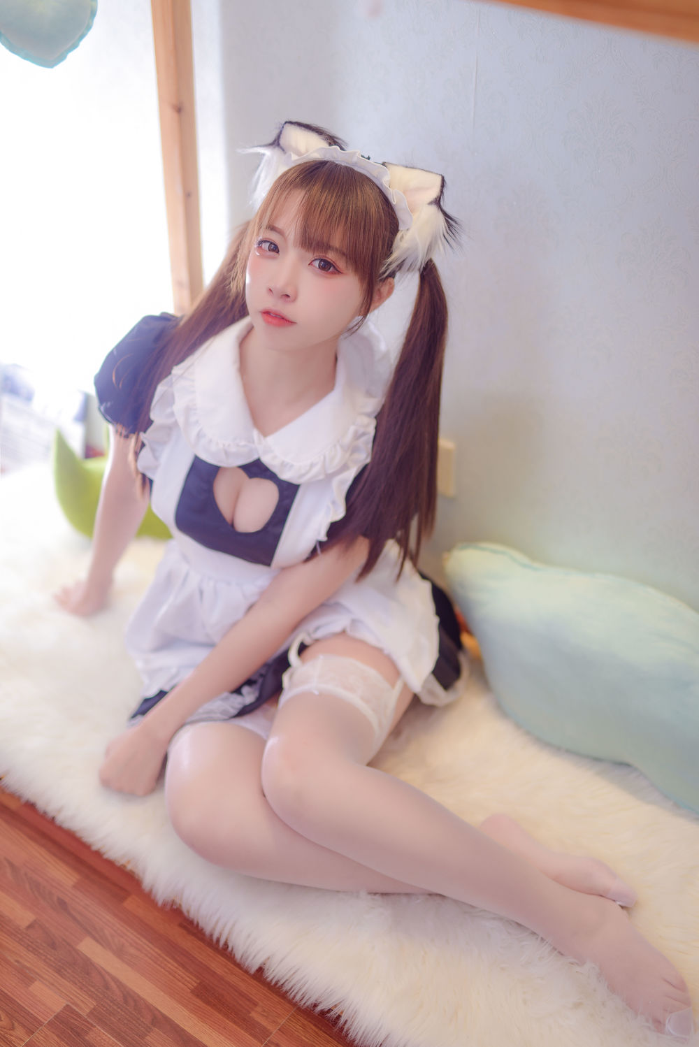 二佐Nisa-No.045-私房猫耳女仆 [44P]·合集-妙妙屋