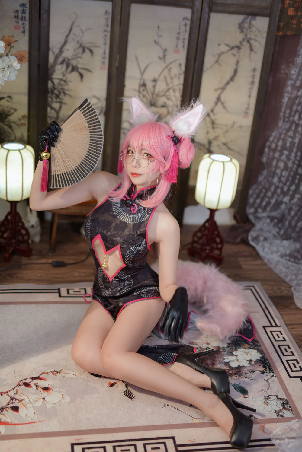 二佐Nisa-No.009-Fate旗袍狐 [28P]·合集-妙妙屋