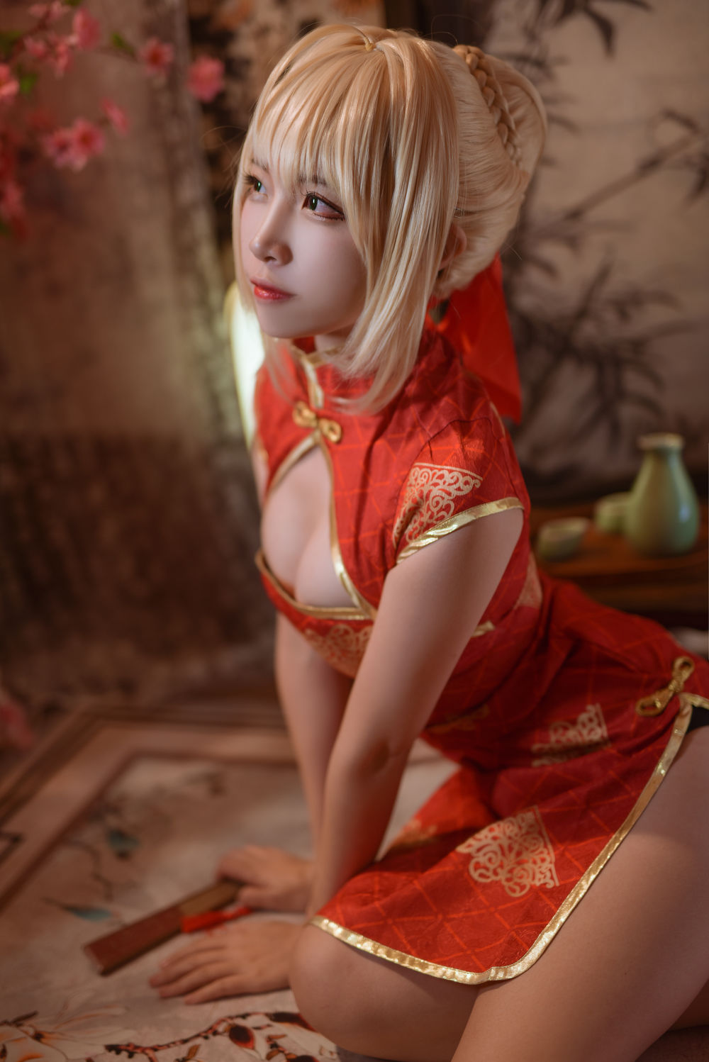 二佐Nisa-No.008-Fate尼禄旗袍 [20P]·合集-妙妙屋