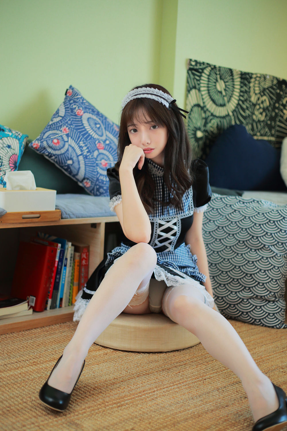 雯妹不讲道理-No.016-女仆写真 [17P]·合集-妙妙屋