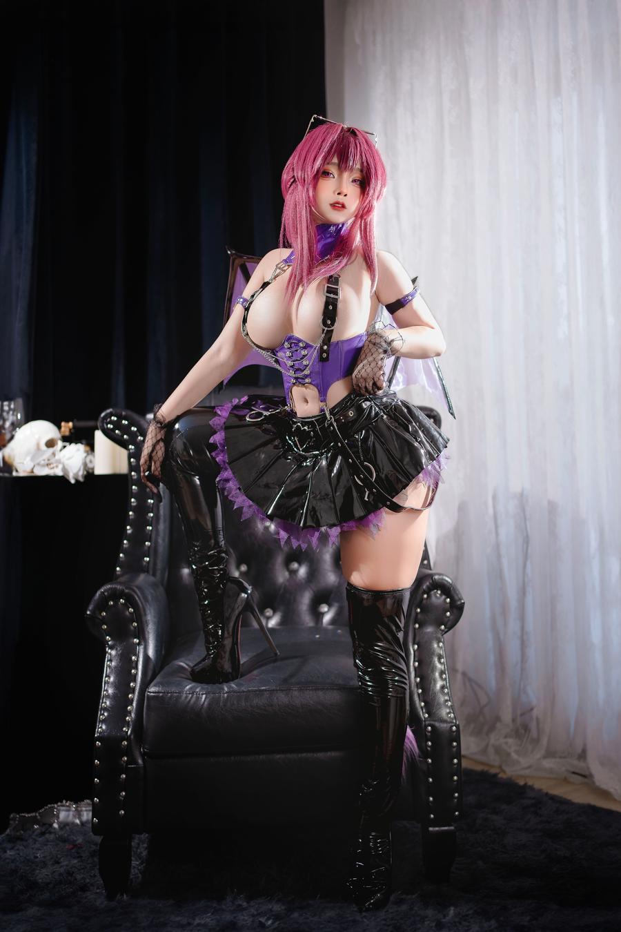 Sayo Momo-No.055 – Honkai Star Rail Kafka Succubus [52P 4V]·合集-妙妙屋