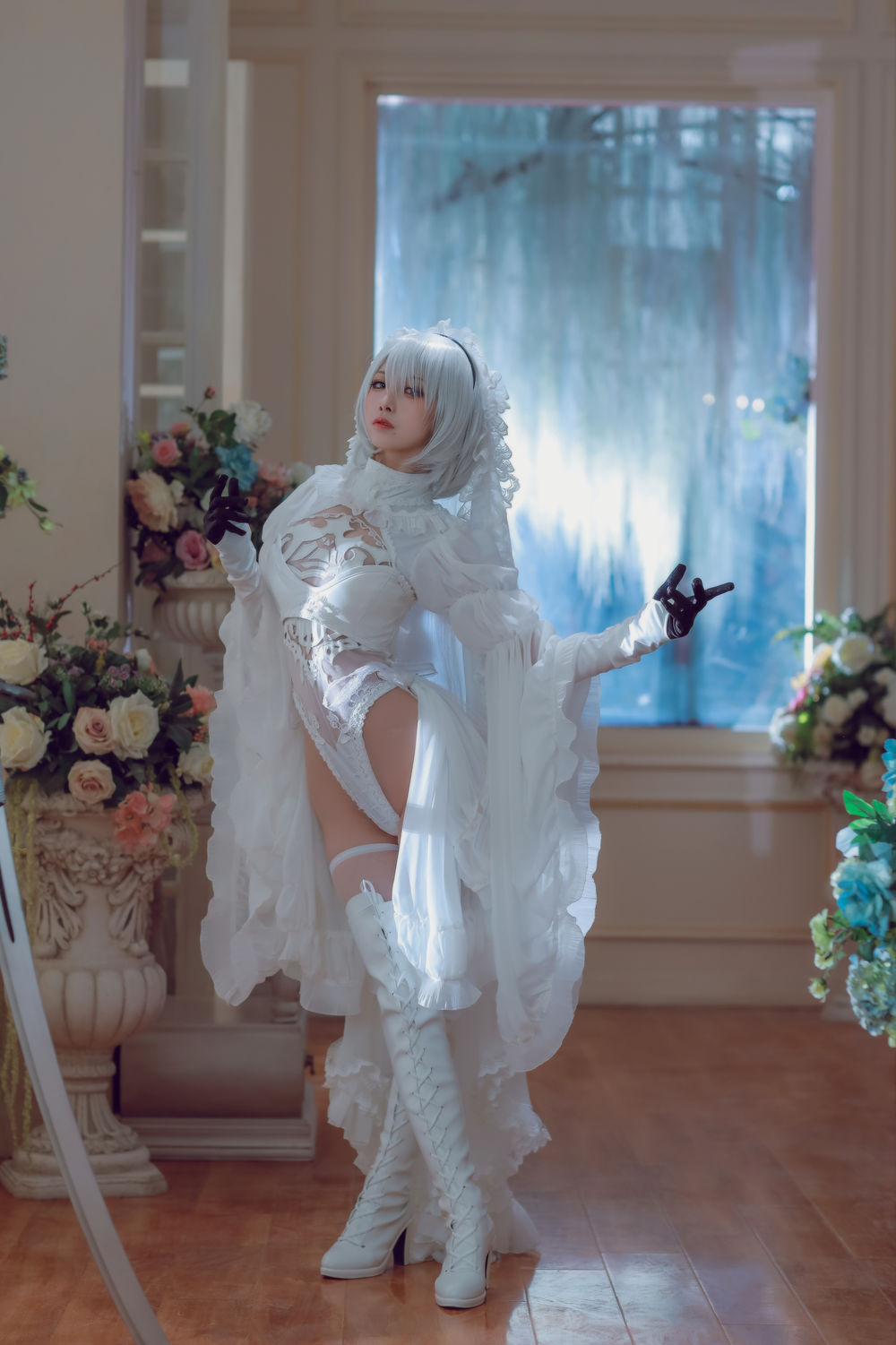 水淼aqua-No.051-尼尔机械纪元 2B [55P]·合集-妙妙屋