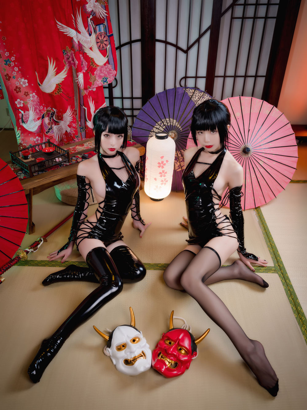 水淼aqua-No.023-忍者双人 [40P 2V]·合集-妙妙屋