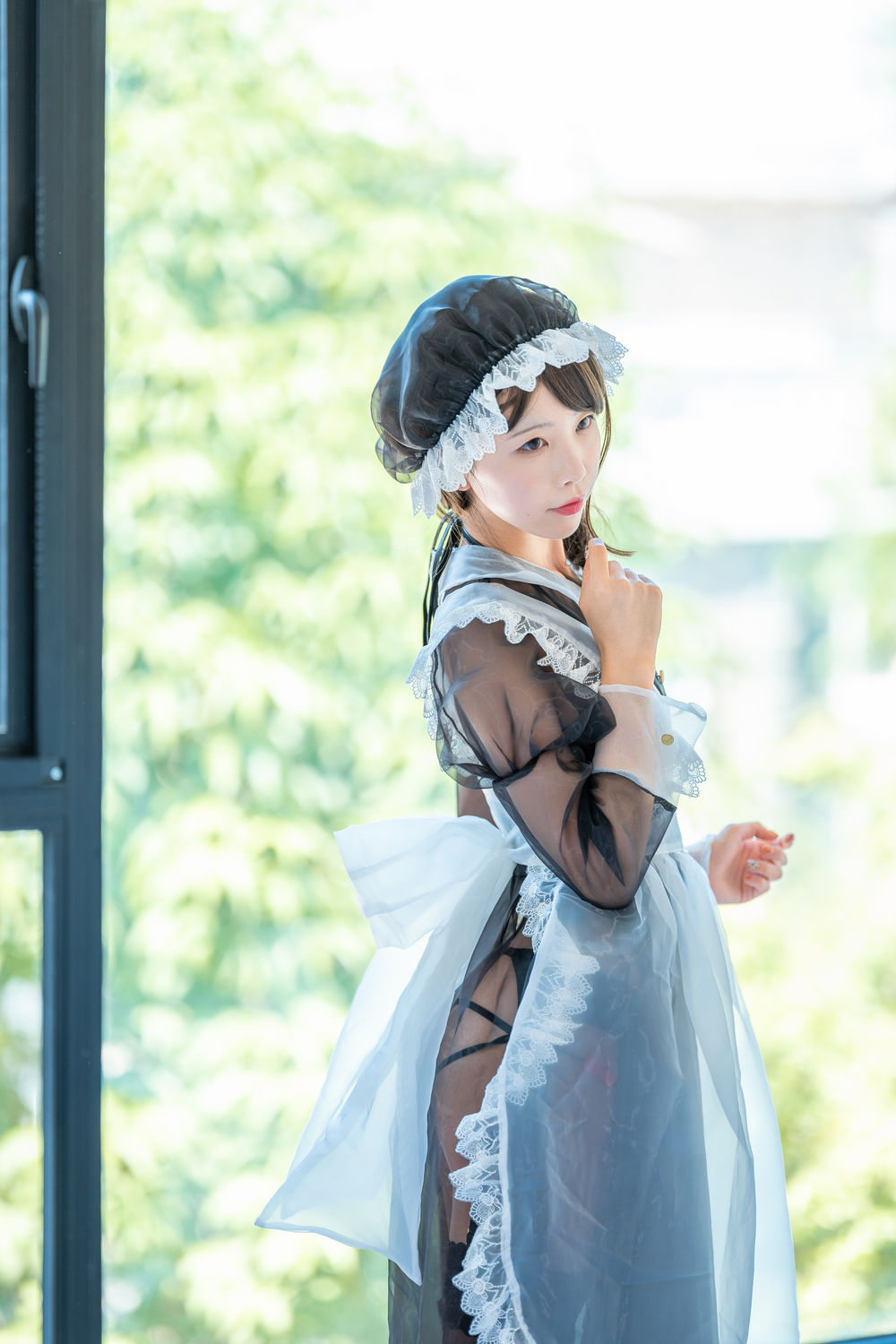 水淼aqua-No.010-透明女仆 [13P 1V]·合集-妙妙屋