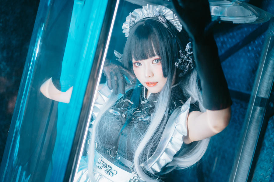 ElyEE子-No.087–赛博女仆 Melanite黑榴石 [30P]·合集-妙妙屋