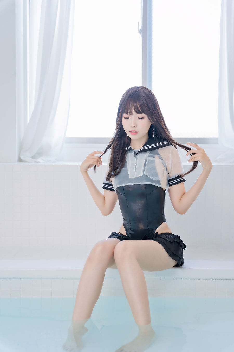 ElyEE子-No.052-【Racing Swimsuit】競泳水手服 [73P]·合集-妙妙屋