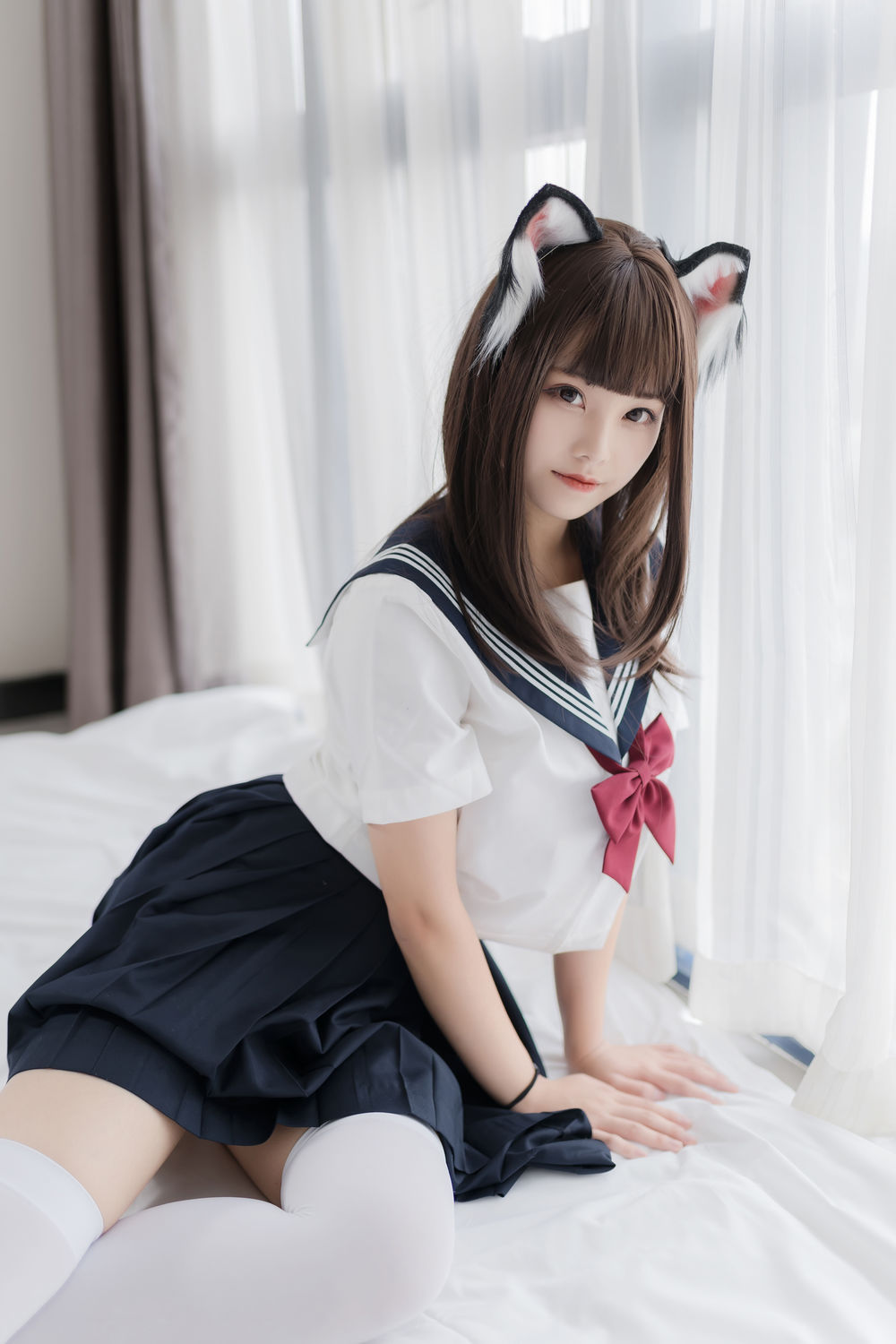 蜜汁猫裘-No.004-猫耳JK [40P]·合集-妙妙屋