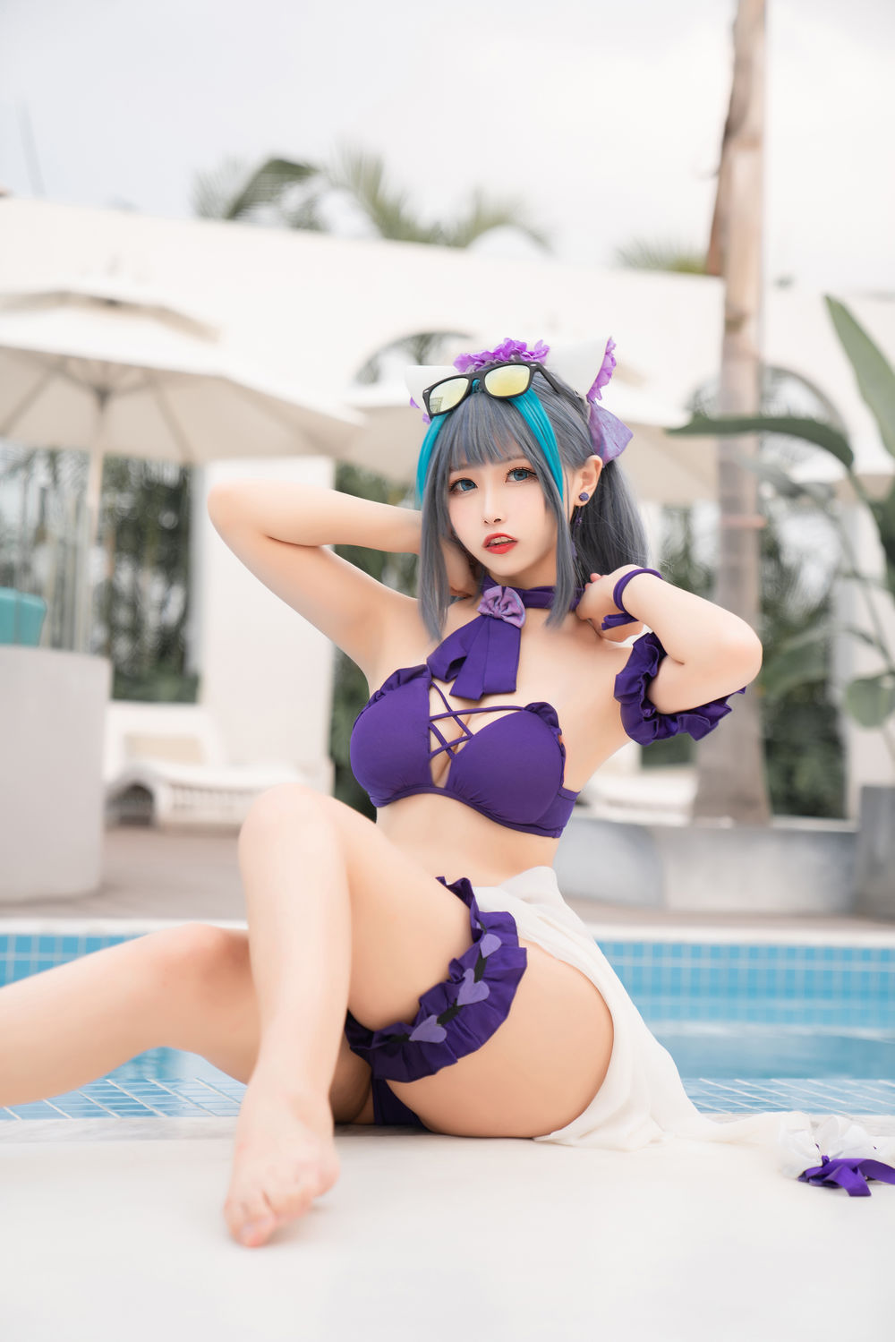 momoko葵葵-No.021-柴郡水着 [40P 1V]·合集-妙妙屋