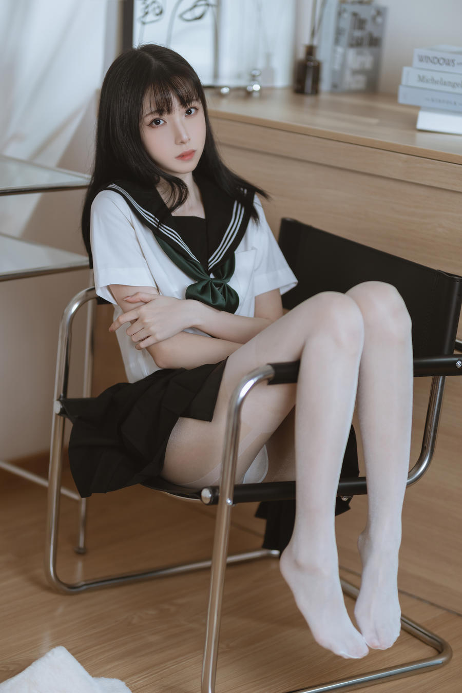 许岚LAN-No.019-白丝水手服 [40P]·合集-妙妙屋