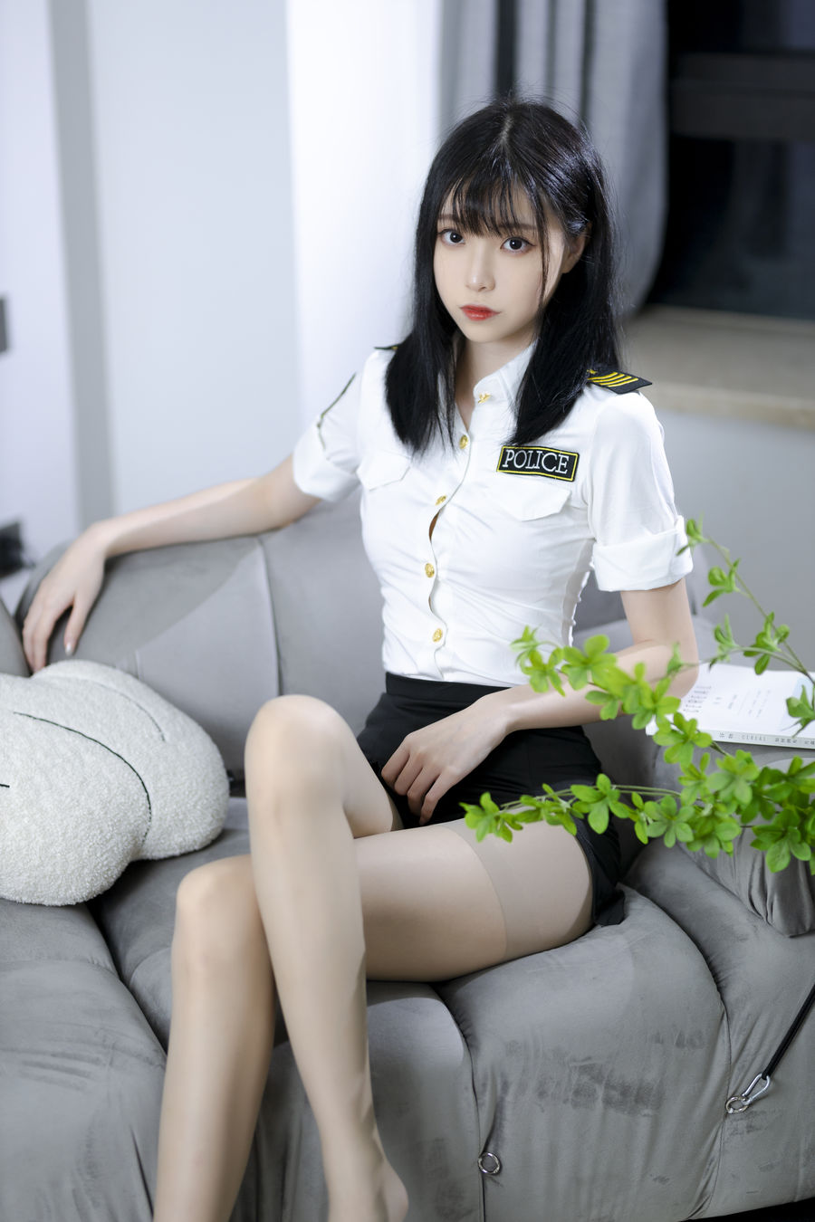 许岚LAN-No.007-灰丝制服 [40P]·合集-妙妙屋