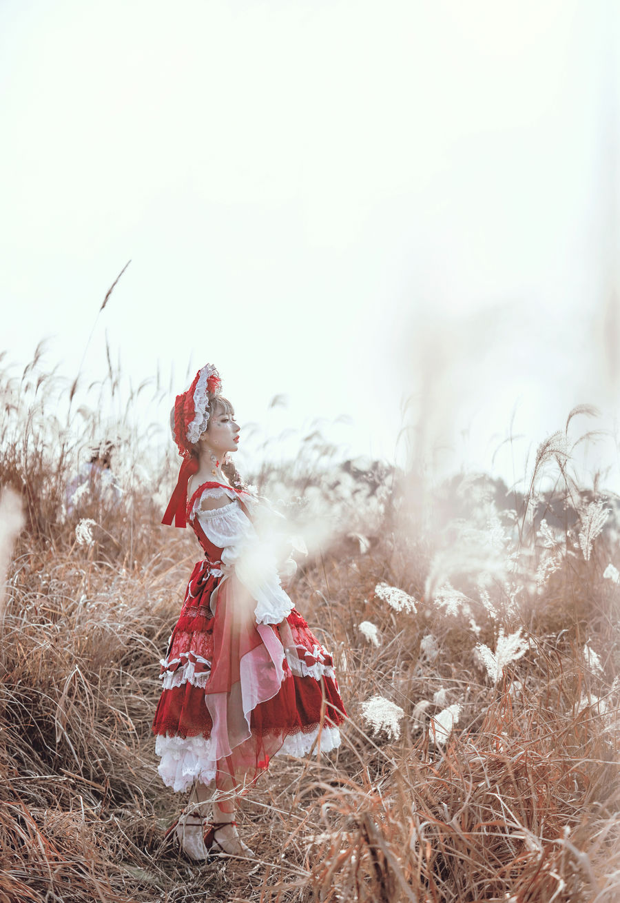 阿包也是兔娘-No.017-lolita红裙 [12P]·合集-妙妙屋