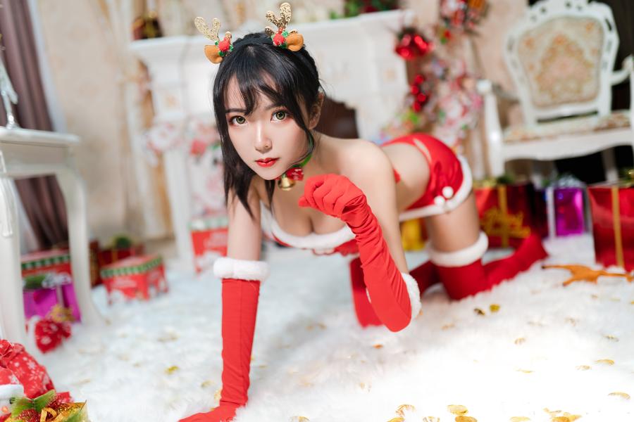 妍子坚不可摧-No.006–圣诞礼物 [9P]·合集-妙妙屋