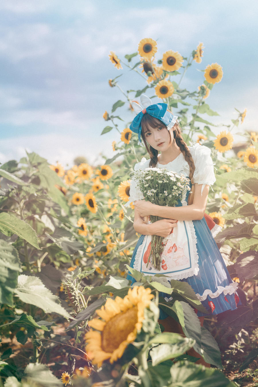 兔子Zzz不吃胡萝卜-No.092-甜甜向日葵女孩 [31P]·合集-妙妙屋