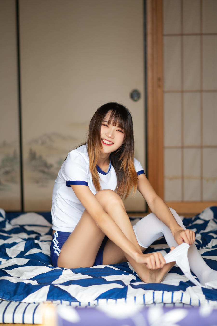 兔子Zzz不吃胡萝卜-No.038-体操服少女 [36P]·合集-妙妙屋