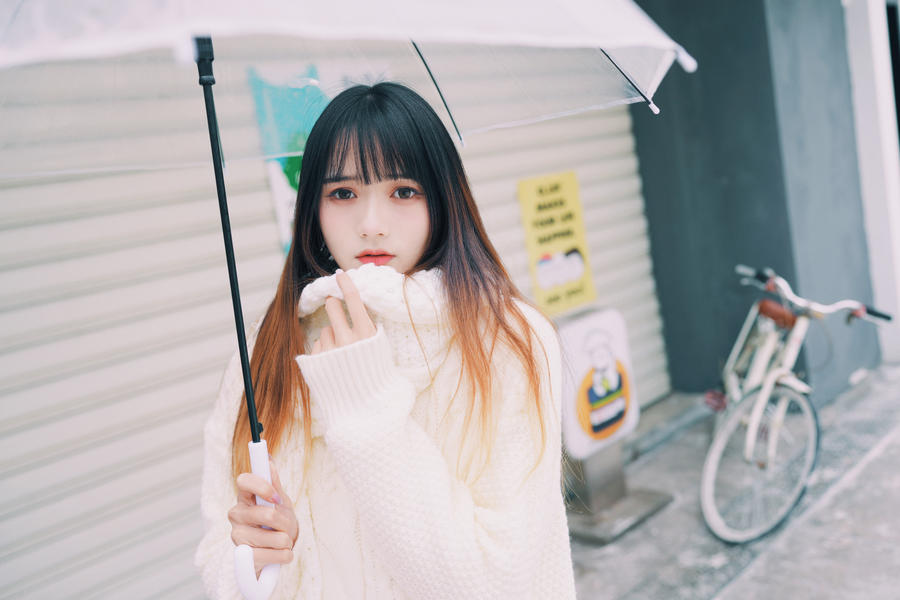 兔子Zzz不吃胡萝卜-No.028-草原小卓玛 在雪中等待 [34P]·合集-妙妙屋