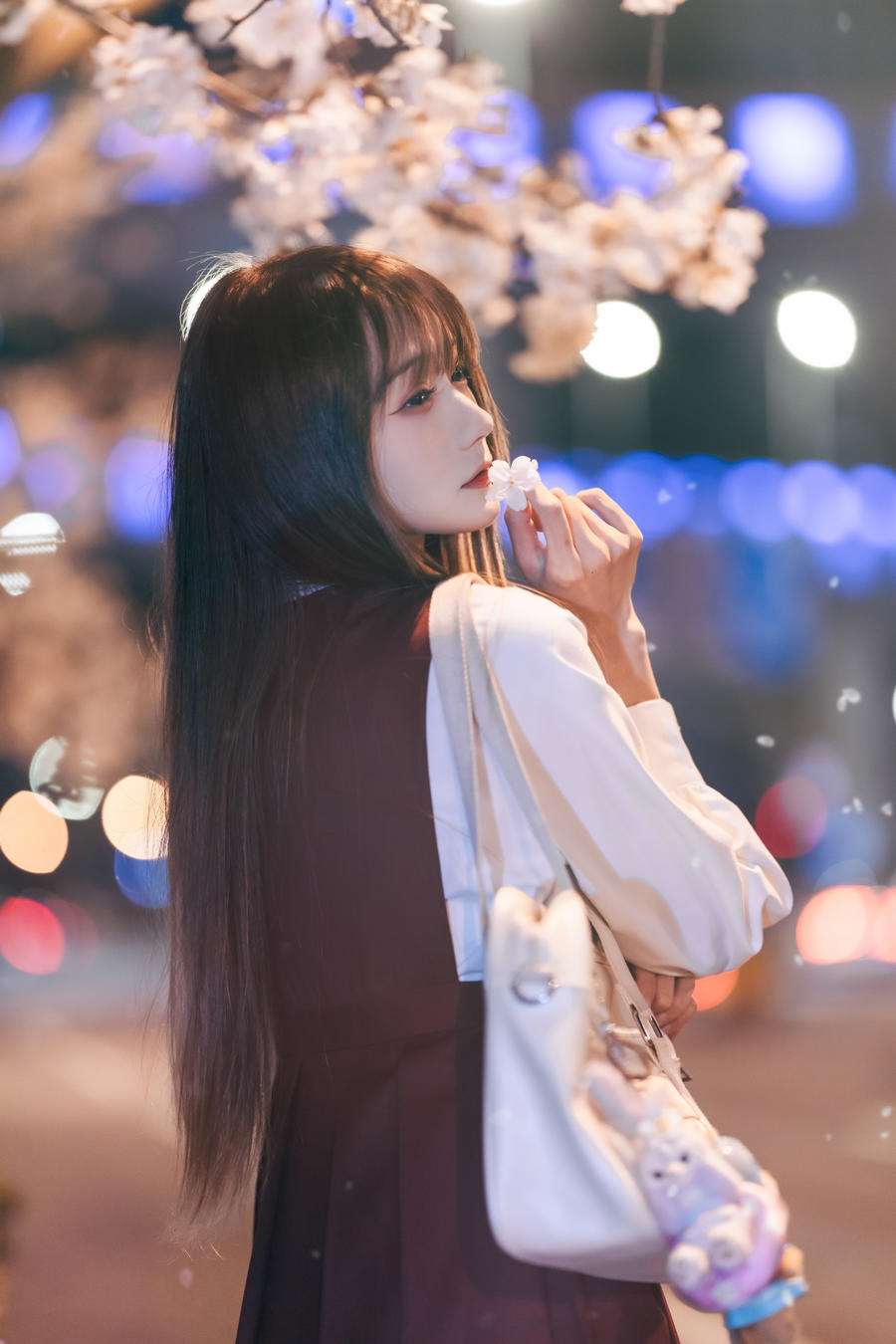 兔子Zzz不吃胡萝卜-No.023-邂逅樱花雨 [21P]·合集-妙妙屋