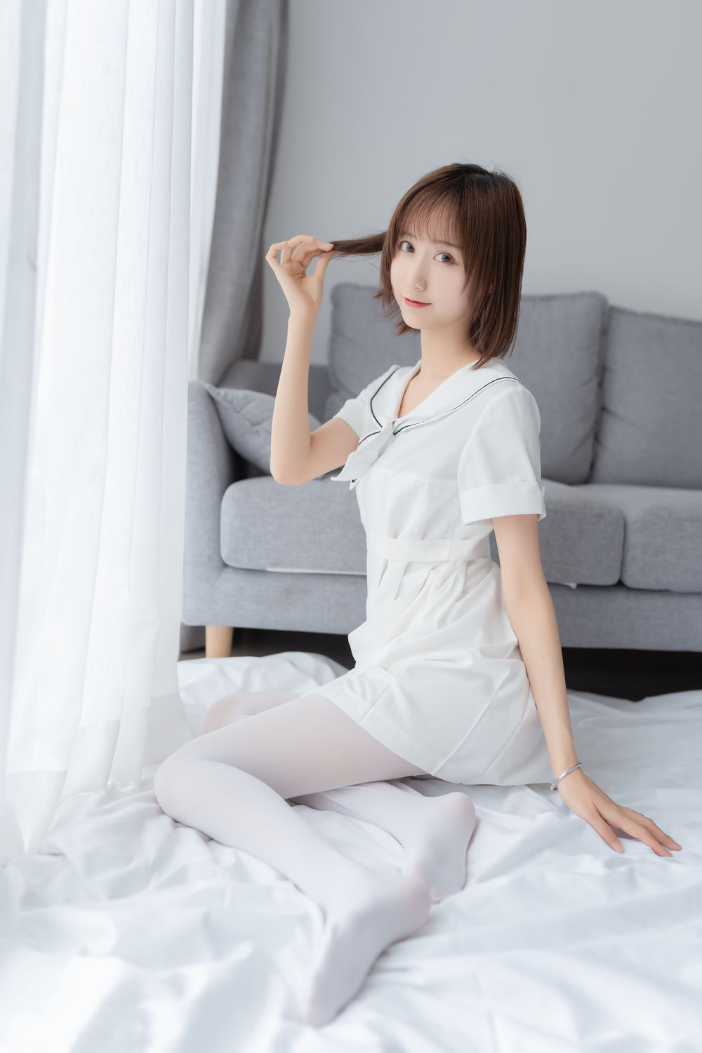木棉棉OwO-No.047-纯情白裙 [40P]·合集-妙妙屋