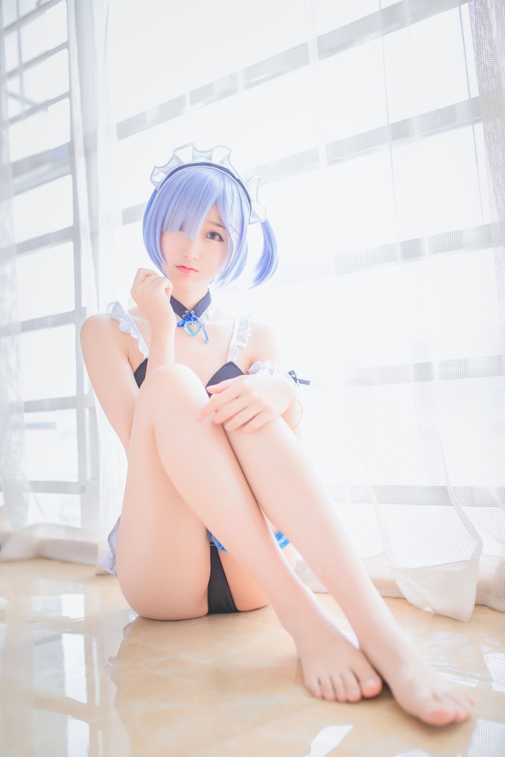 木棉棉OwO-No.030-蕾姆泳装 [26P]·合集-妙妙屋