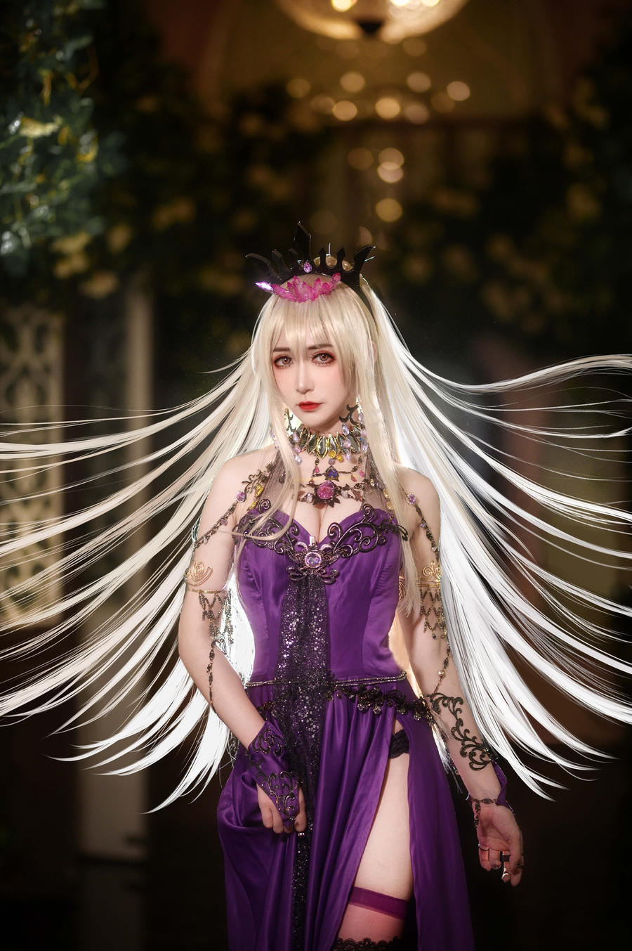阮邑Fairy-No.015-黑枪呆礼服 [20P]·合集-妙妙屋