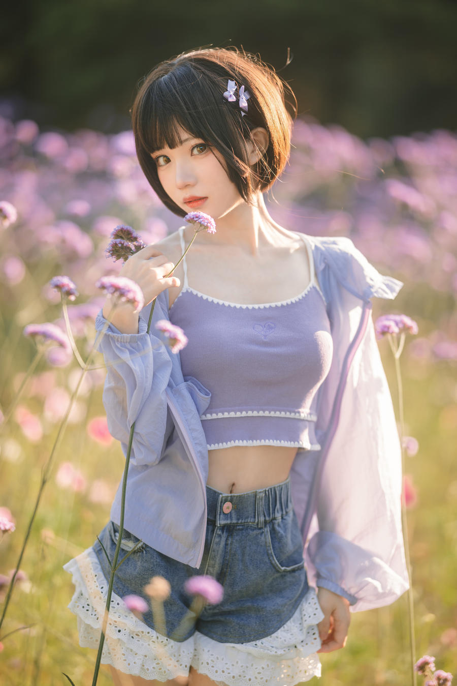 花柒Hana-No.029-马鞭草 [15P]·合集-妙妙屋