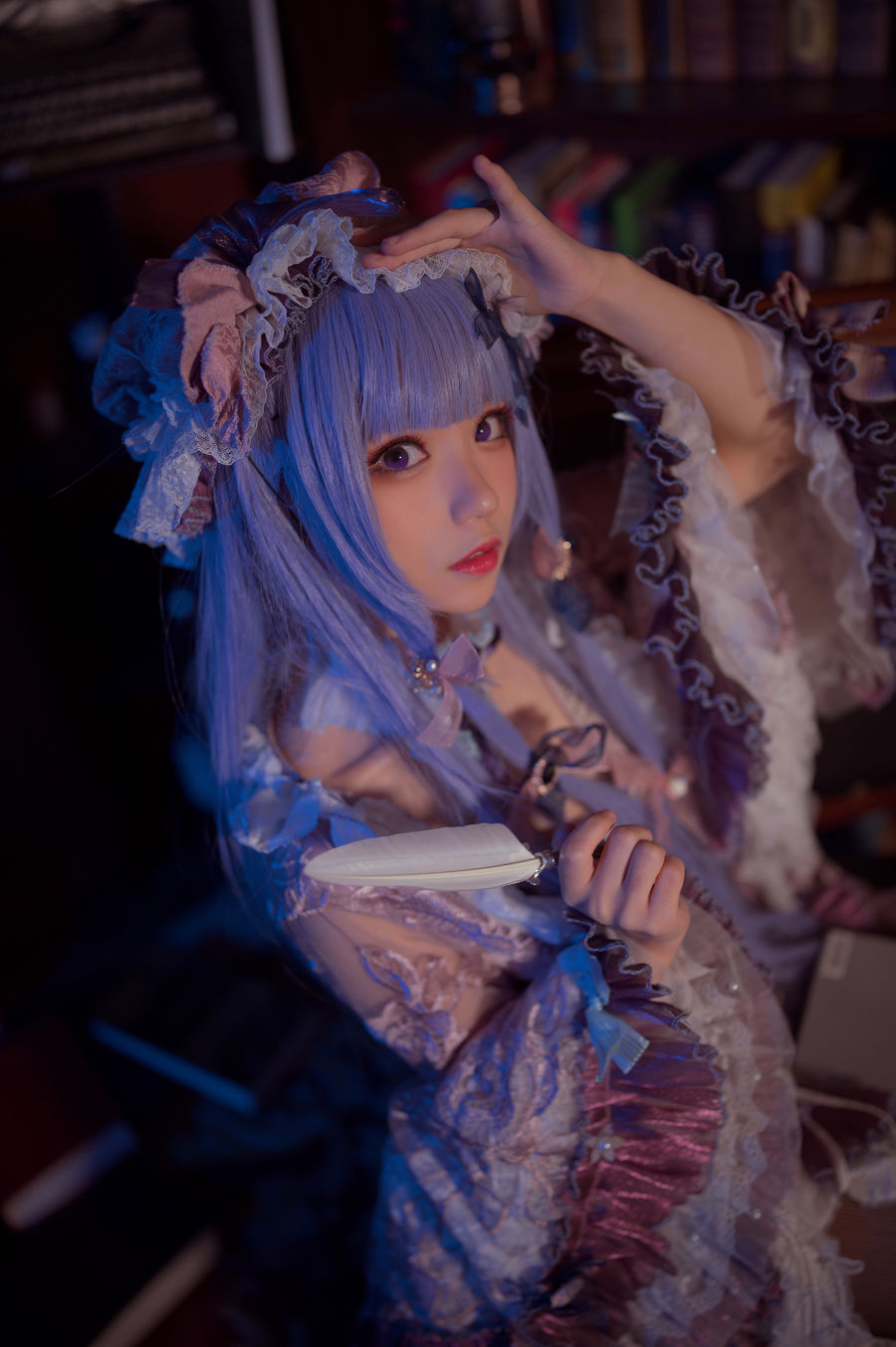 花柒Hana-No.010-帕秋莉睡衣 [13P]·合集-妙妙屋