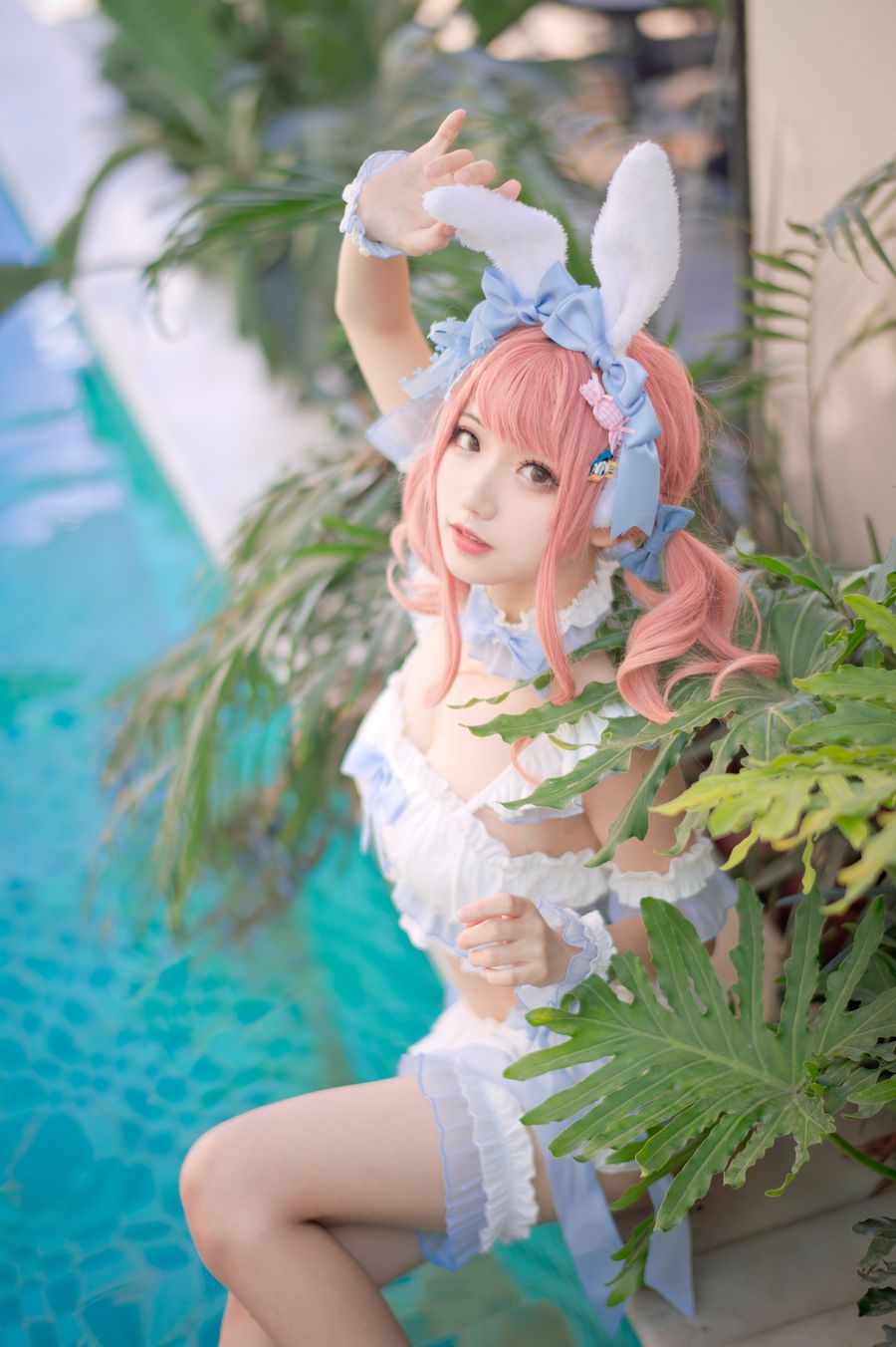花柒Hana-No.004-夏日甜芯泳装写真 [37P]·合集-妙妙屋
