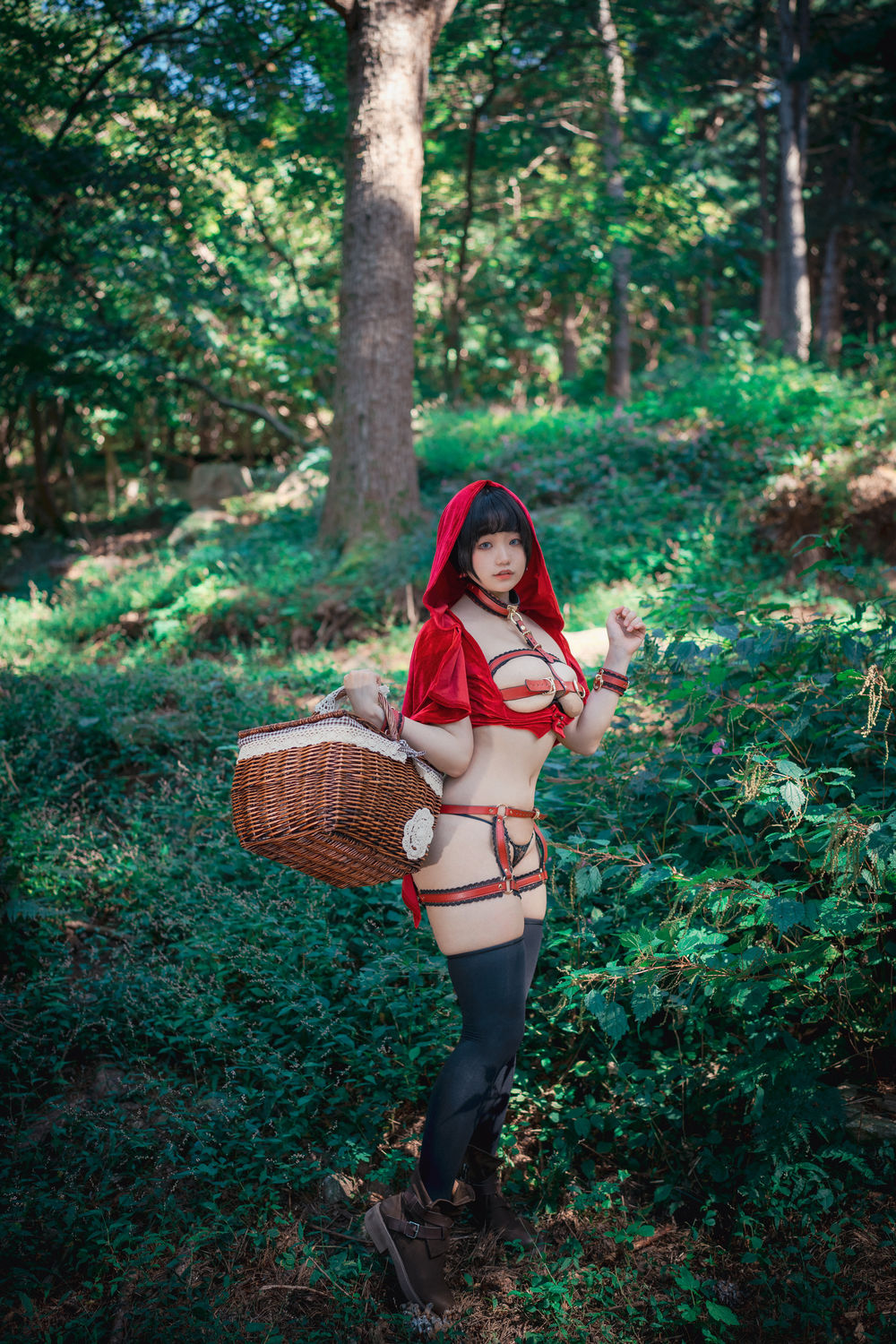 Mimmi(밈미)-No.019-[DJAWA] Naughty Red Hiring Hood [125P]·合集-妙妙屋