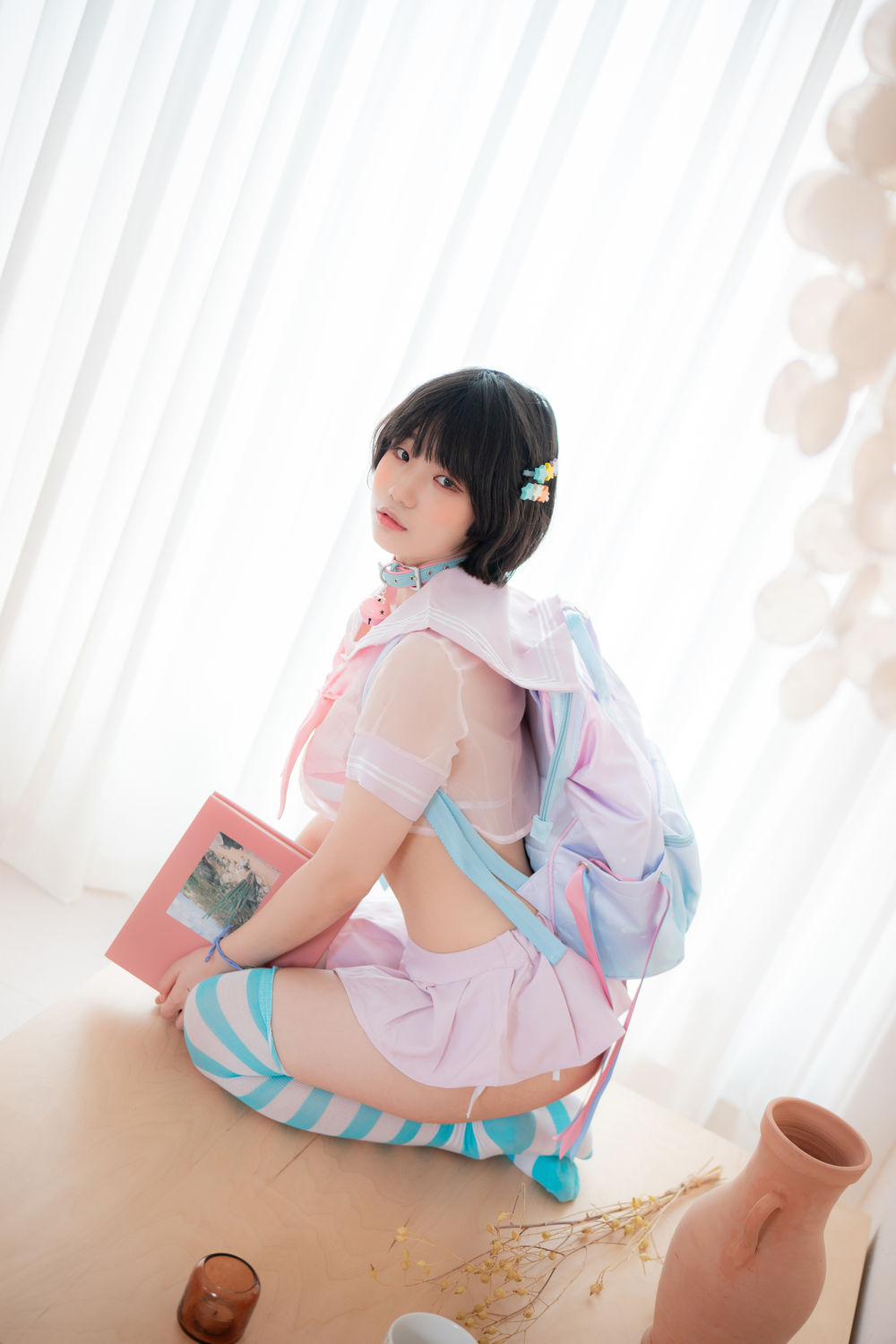 Mimmi(밈미)-No.002-[CREAMSODA] Belt choker [48P]·合集-妙妙屋