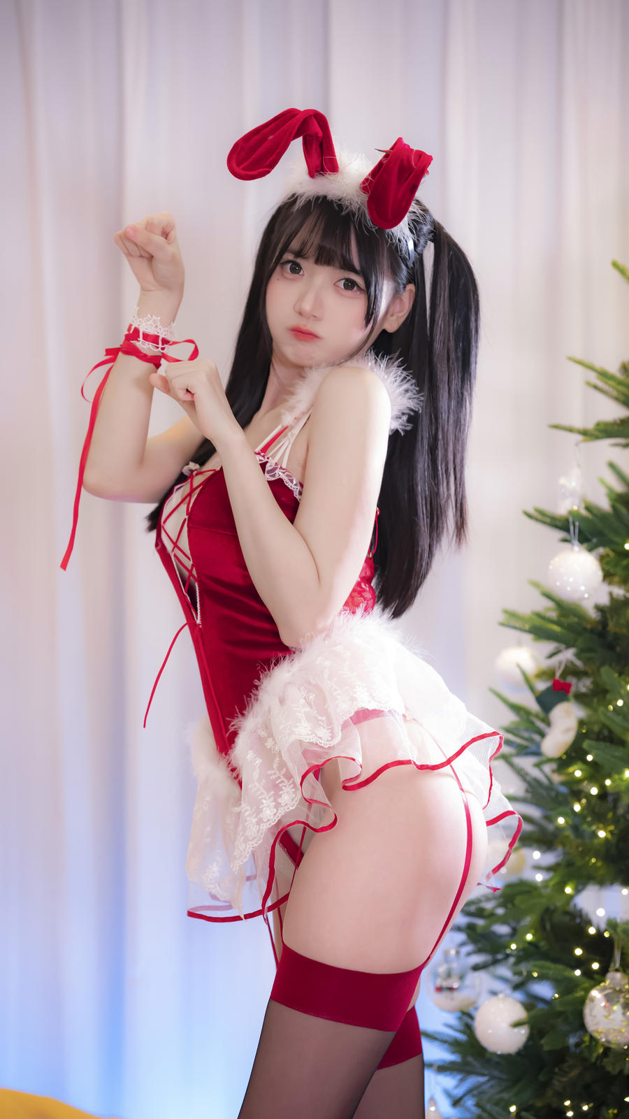 陆卿卿-No.010-圣诞写真 [19P]·合集-妙妙屋
