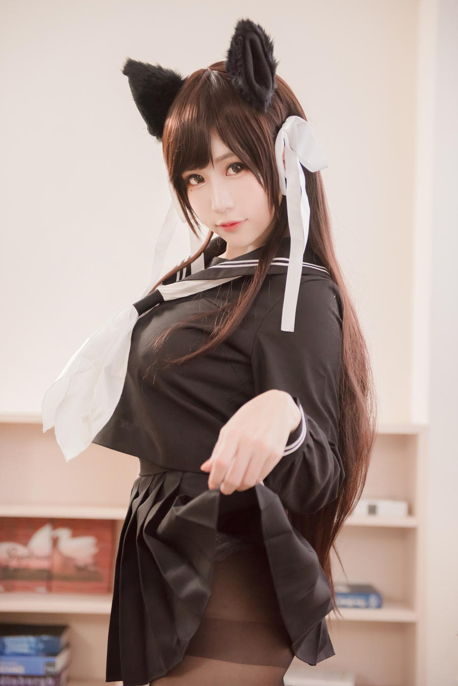 白神泱-No.007-黑丝兽耳 [14P]·合集-妙妙屋