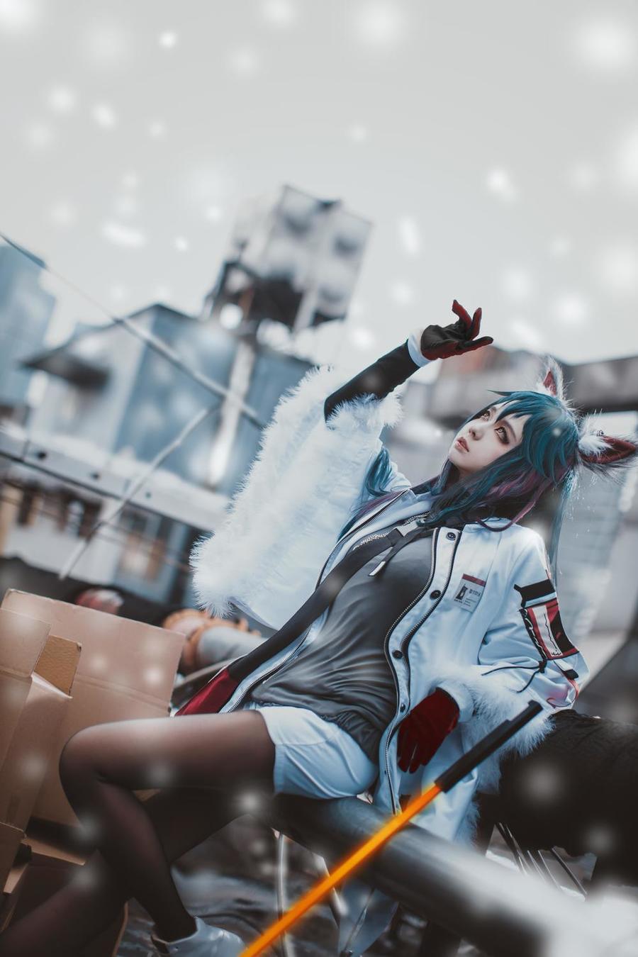 渊秧-No.021-明日方舟 德克萨斯 寒冬信使 [8P]·合集-妙妙屋