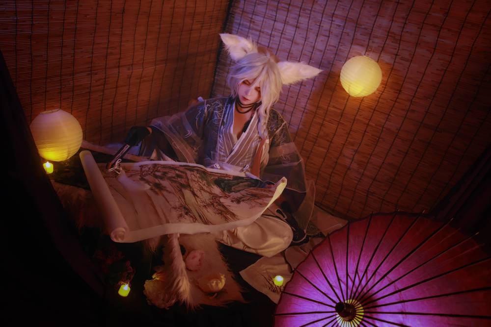 渊秧-No.006-阴阳师 妖狐 逐月照君 [8P]·合集-妙妙屋